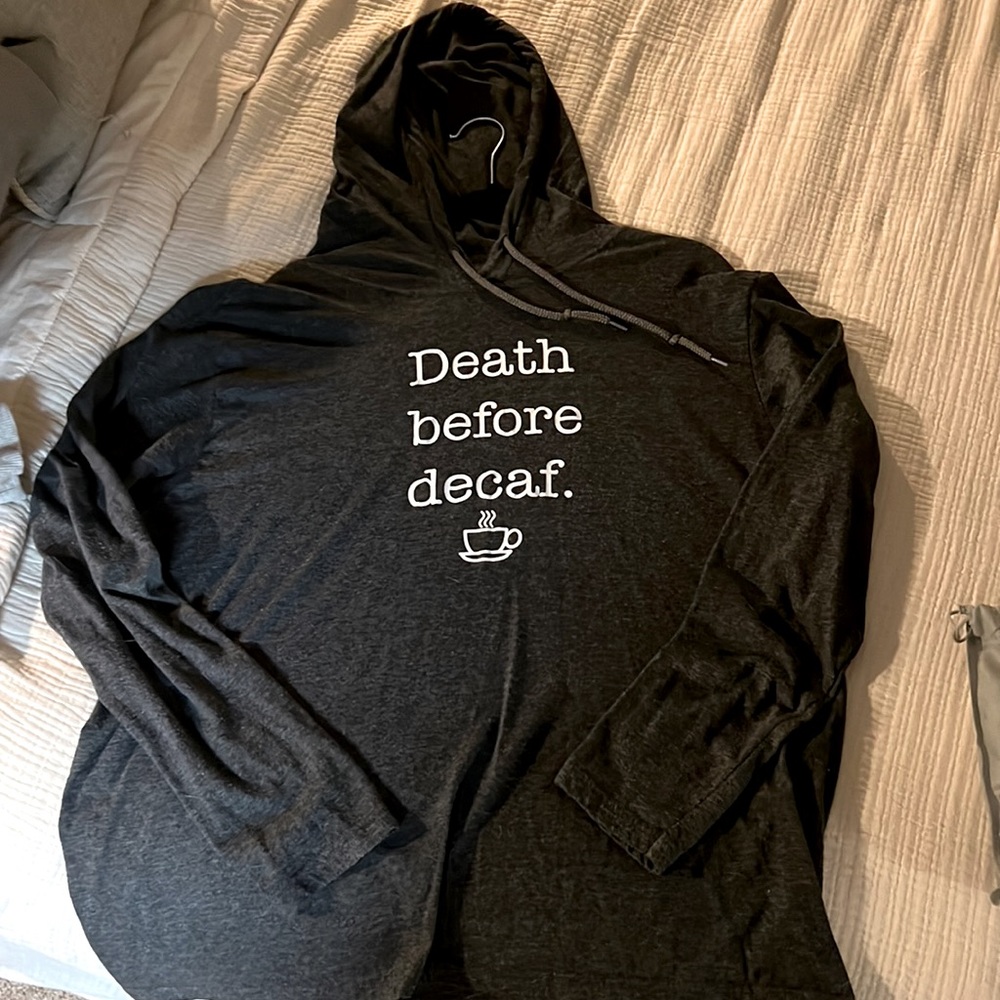 Womens lightweight hoodie t shirt